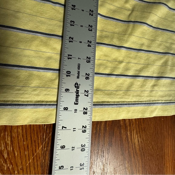 Nike Golf Mickey Mouse yellow striped polo size L‎ - Picture 7 of 10